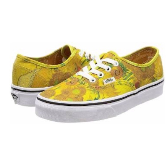 sunflower vans old skool shoes